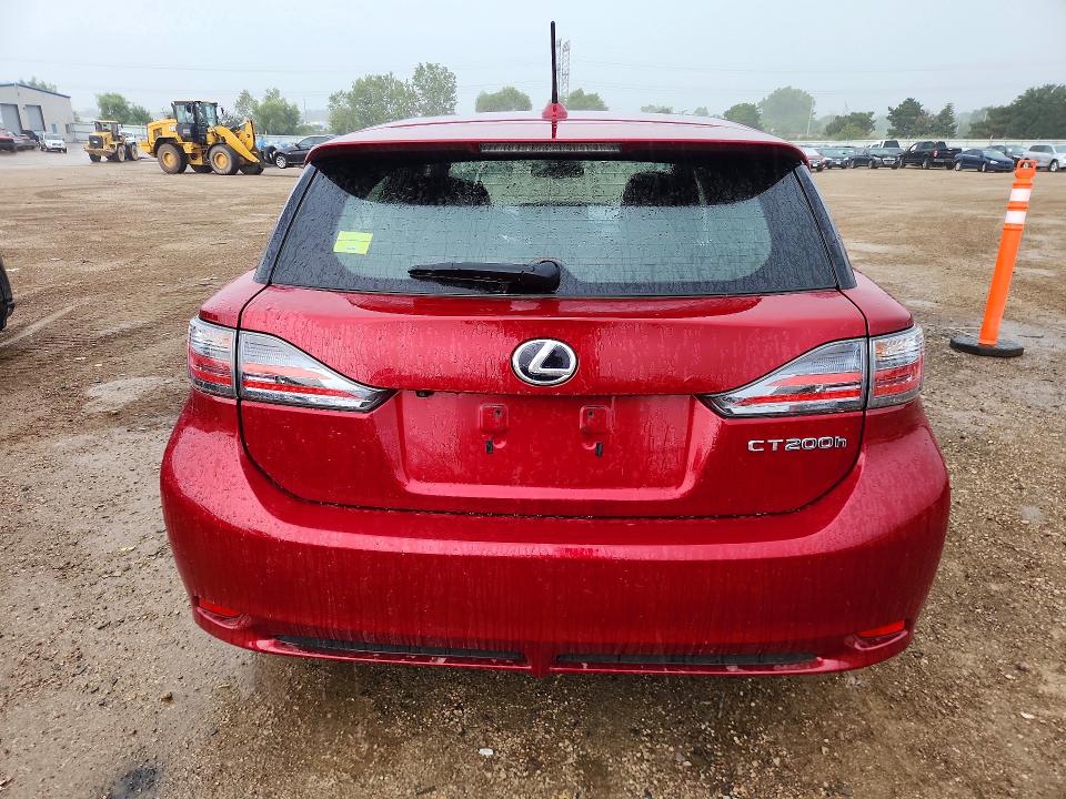 2012 Lexus Ct მანქანა იყიდება აუქციონზე, vin: JTHKD5BH6C2068727, აუქციონის ნომერი: 68381096