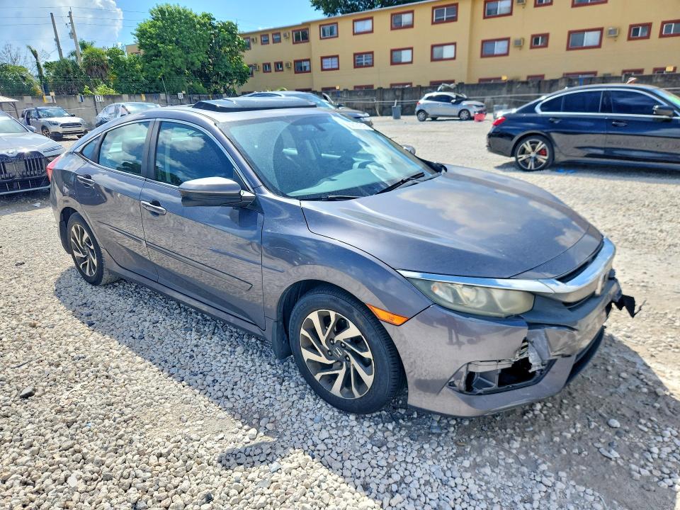 2016 Honda Civic მანქანა იყიდება აუქციონზე, vin: 2HGFC2F71GH506137, აუქციონის ნომერი: 69101616