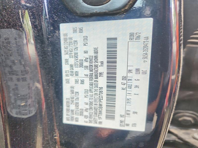 Продажа на аукционе авто 2023 Ford F350, vin: 1FT8W3BM1PED70616, номер лота: 66055156