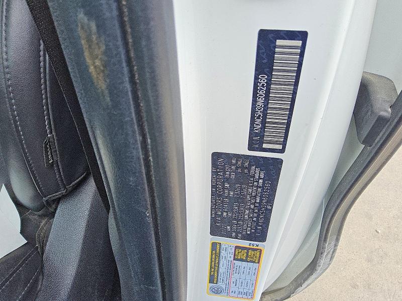 Aukcja sprzedaży 2022 Kia Carnival, vin: KNDNC5H39N6062560, numer aukcji: 67631246
