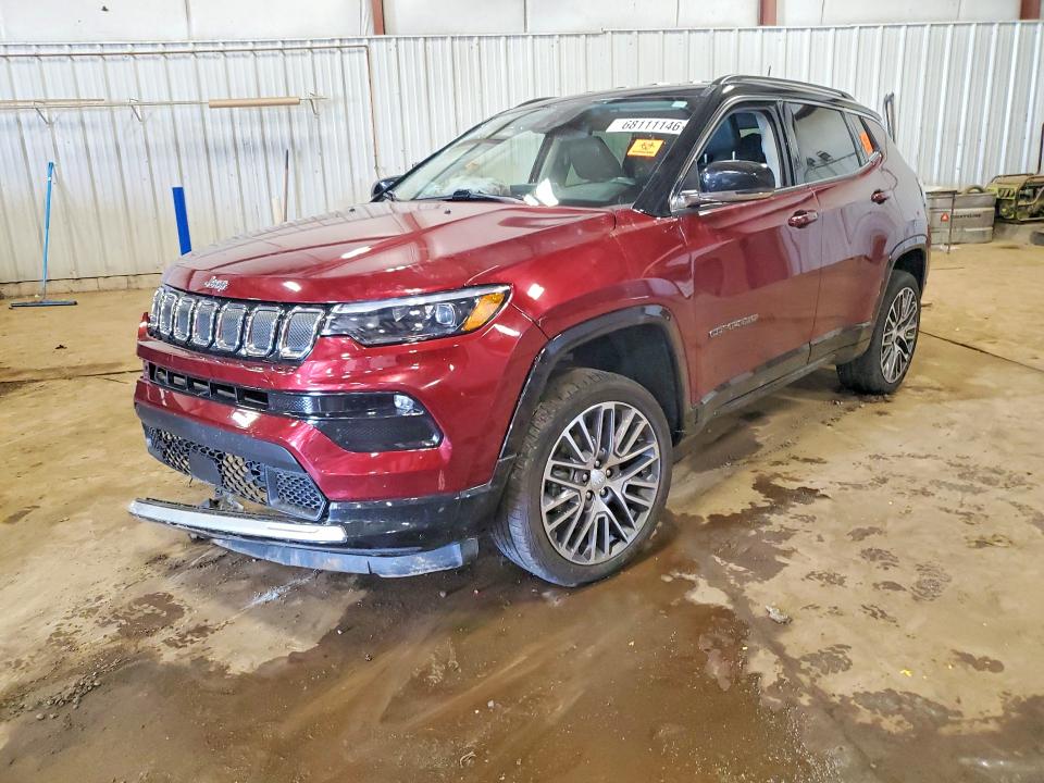 Продаж на аукціоні авто 2022 Jeep Compass, vin: 3C4NJDCB6NT108284, номер лоту: 68111146