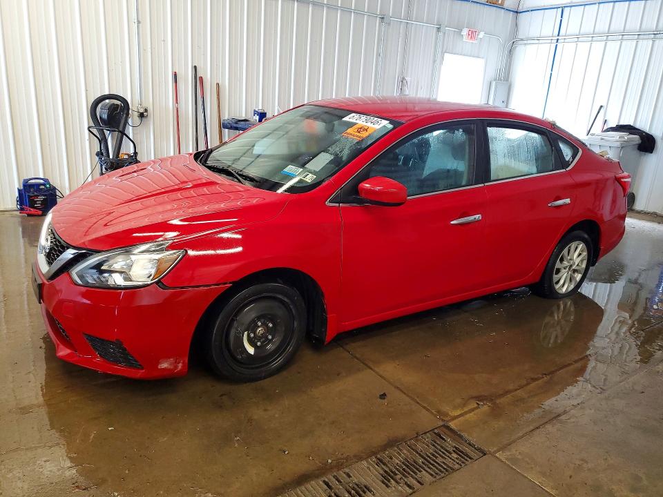 67679046 :رقم المزاد ، 3N1AB7AP5KL607412 vin ، 2019 Nissan Sentra مزاد بيع