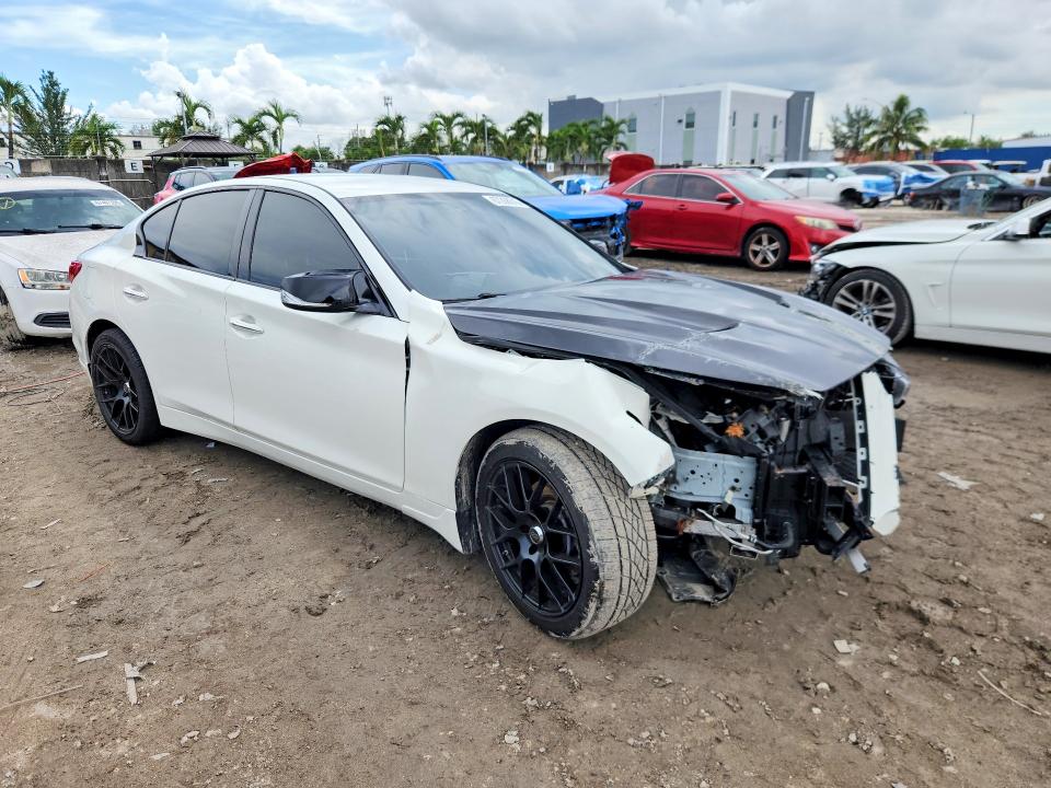 2015 Infiniti Q50 მანქანა იყიდება აუქციონზე, vin: JN1BV7APXFM358581, აუქციონის ნომერი: 67268016