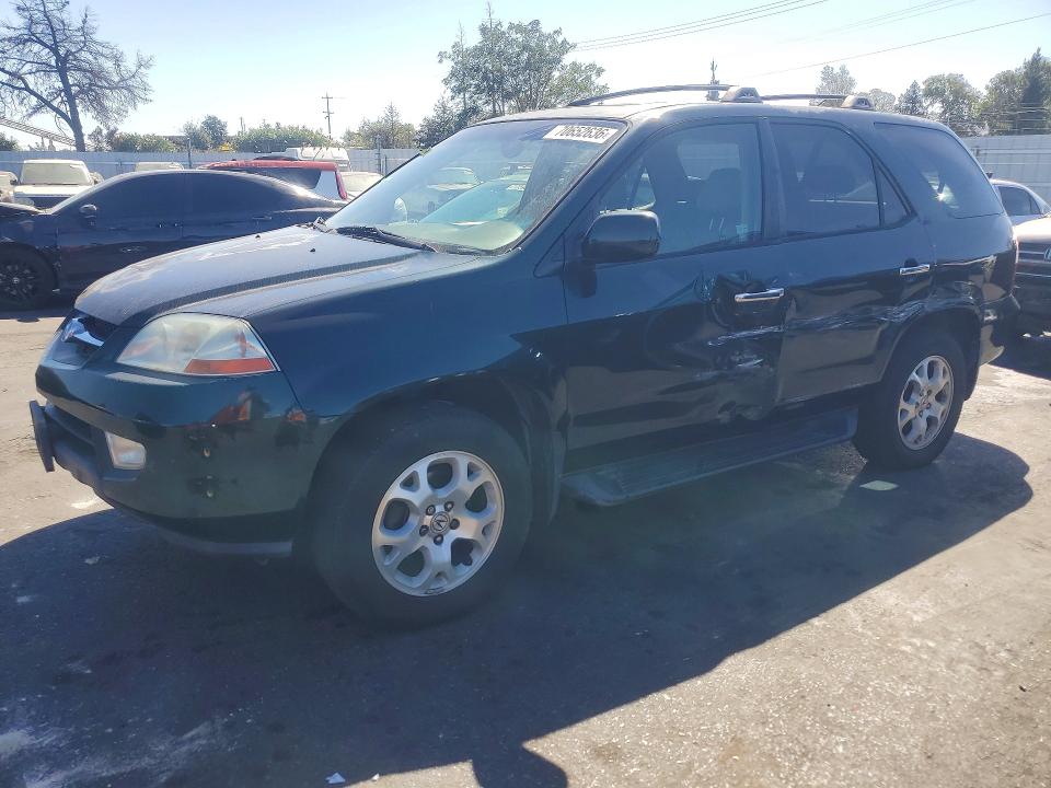 2001 Acura Mdx მანქანა იყიდება აუქციონზე, vin: 2HNYD18831H527500, აუქციონის ნომერი: 70652636