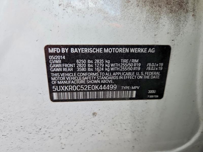 Aukcja sprzedaży 2014 Bmw X5, vin: 5UXKR0C52E0K44499, numer aukcji: 70503446