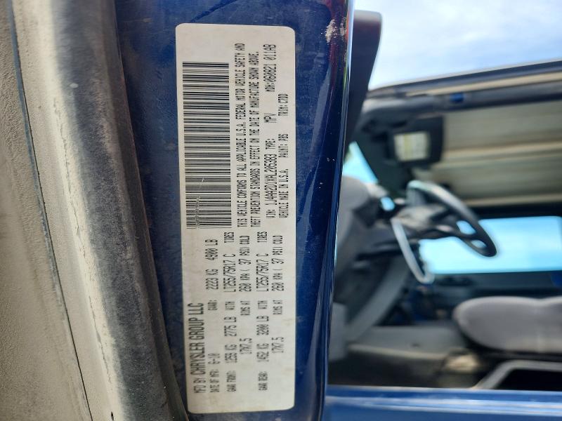 2010 Jeep Wrangler მანქანა იყიდება აუქციონზე, vin: 1J4AA2D1XAL205383, აუქციონის ნომერი: 70282336