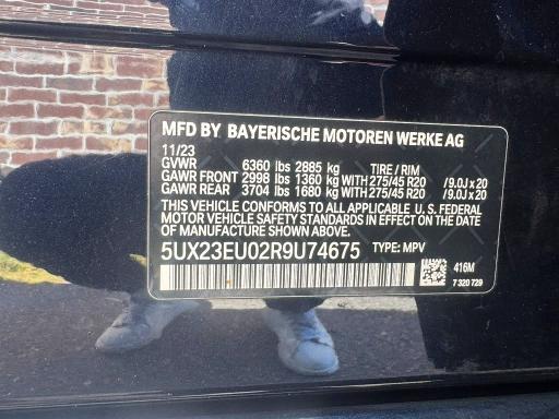 Продажа на аукционе авто 2024 Bmw X5, vin: 5UX23EU02R9U74675, номер лота: 70851486