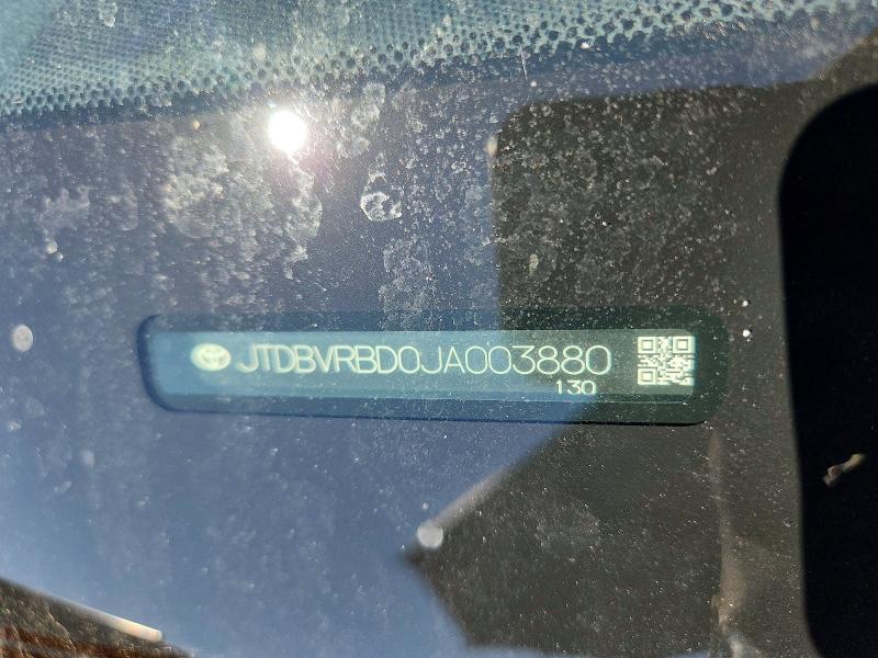 Продаж на аукціоні авто 2018 Toyota Mirai, vin: JTDBVRBD0JA003880, номер лоту: 67861786