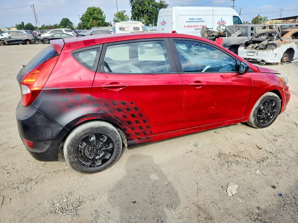 67520446 :رقم المزاد ، KMHCT5AE7HU300419 vin ، 2017 Hyundai Accent مزاد بيع