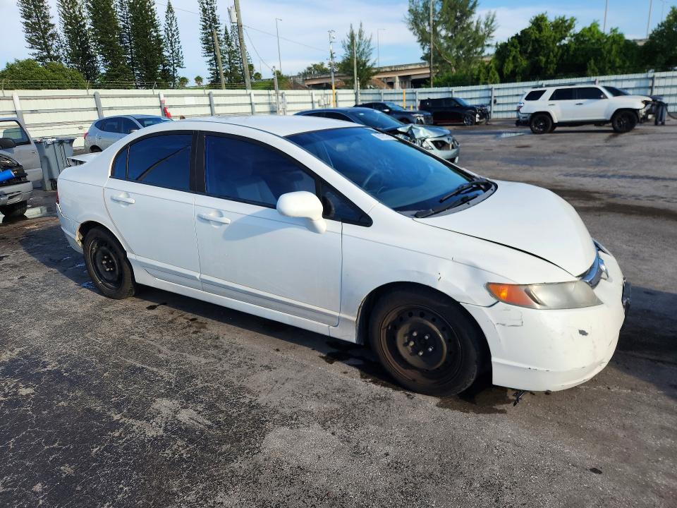 69181186 :رقم المزاد ، 1HGFA16568L008261 vin ، 2008 Honda Civic مزاد بيع