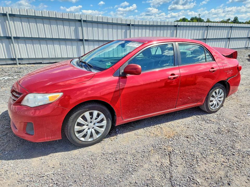 68103716 :رقم المزاد ، 2T1BU4EE5DC082022 vin ، 2013 Toyota Corolla مزاد بيع