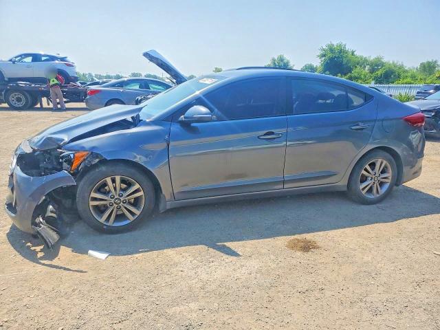 63057116 :رقم المزاد ، KMHD84LF6HU251154 vin ، 2017 Hyundai Elantra مزاد بيع