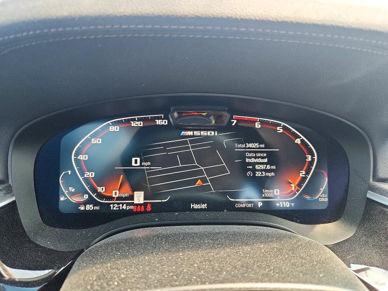 2023 Bmw M550xi მანქანა იყიდება აუქციონზე, vin: WBA13BK00PCM19766, აუქციონის ნომერი: 64814676