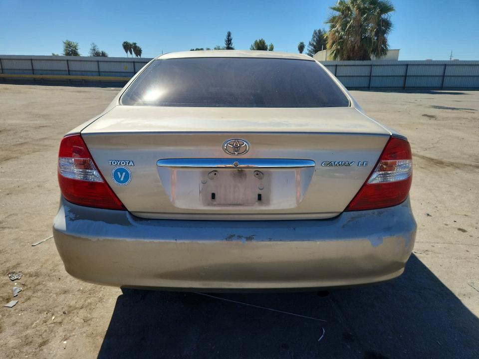 Aukcja sprzedaży 2004 Toyota Camry, vin: JTDBE32K040269826, numer aukcji: 68837096