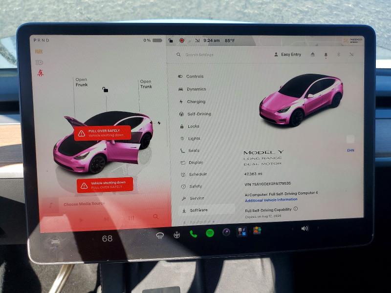 Aukcja sprzedaży 2023 Tesla Model Y, vin: 7SAYGDEE2PA179535, numer aukcji: 63658576
