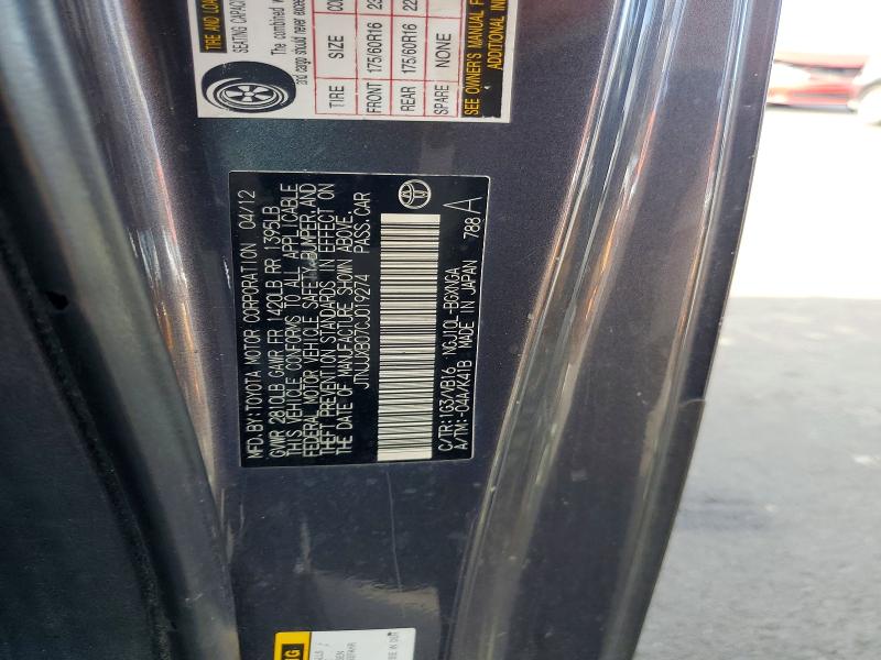 Продажа на аукционе авто 2012 Scion Iq, vin: JTNJJXB07CJ019274, номер лота: 65961776