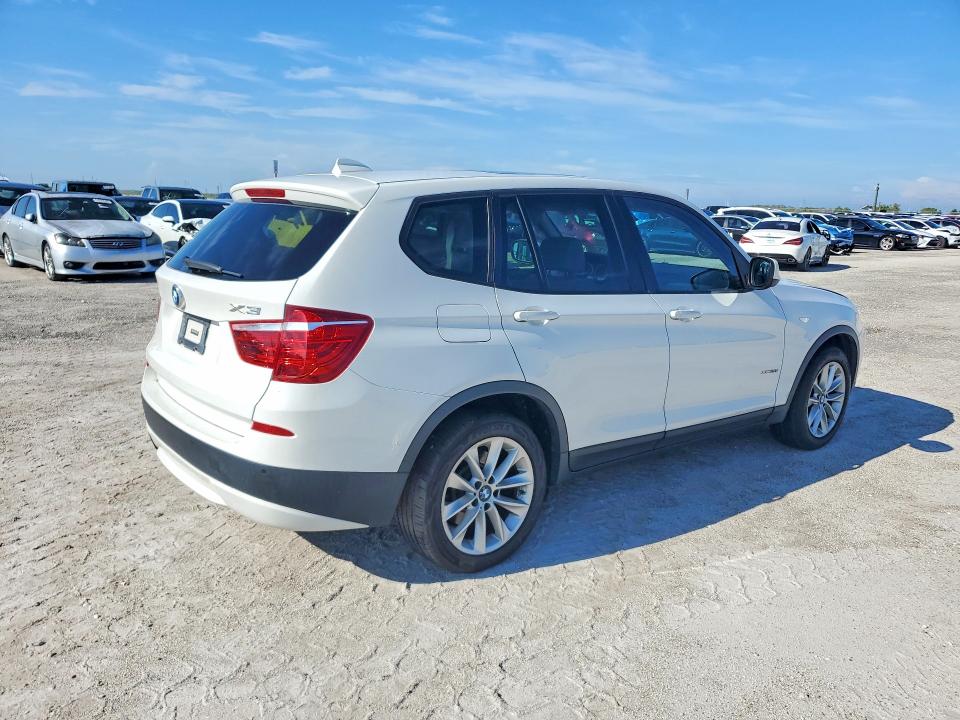 2013 Bmw X3 მანქანა იყიდება აუქციონზე, vin: 5UXWX9C55D0A20589, აუქციონის ნომერი: 68073296