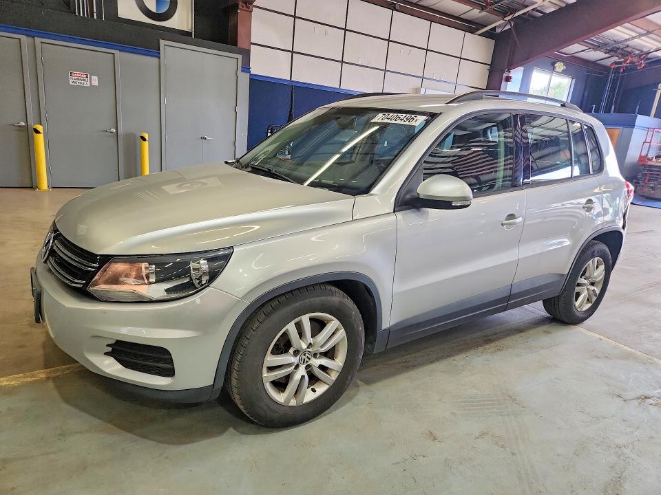 Auction sale of the 2015 Volkswagen Tiguan, vin: WVGBV7AX0FW589745, lot number: 70406496