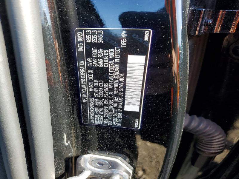 67756076 :رقم المزاد ، YV4162UK3M2424922 vin ، 2021 Volvo Xc40 مزاد بيع