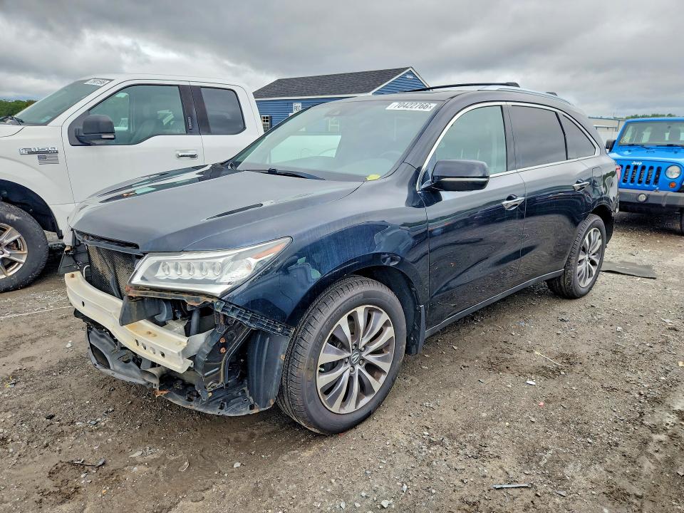 Продажа на аукционе авто 2016 Acura Mdx, vin: 5FRYD4H4XGB040540, номер лота: 70422766