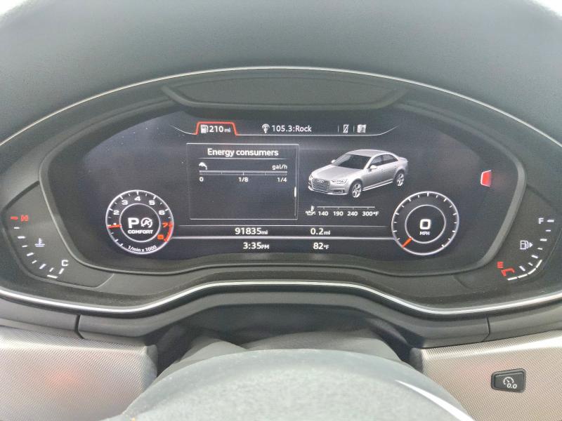 69095256 :رقم المزاد ، WAUDNAF47JN018127 vin ، 2018 Audi A4 مزاد بيع