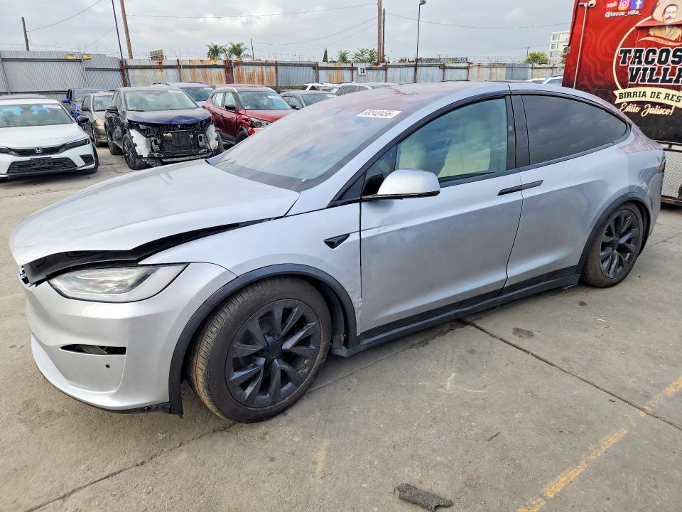 2025 Tesla Model X მანქანა იყიდება აუქციონზე, vin: 7SAXCDE56SF463608, აუქციონის ნომერი: 69340456