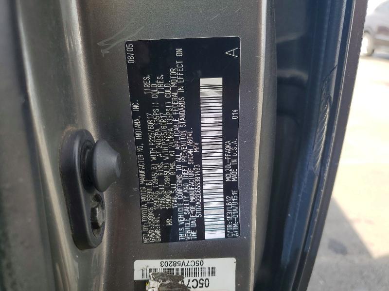 Продажа на аукционе авто 2005 Toyota Sienna, vin: 5TDZA22C65S381493, номер лота: 70392476