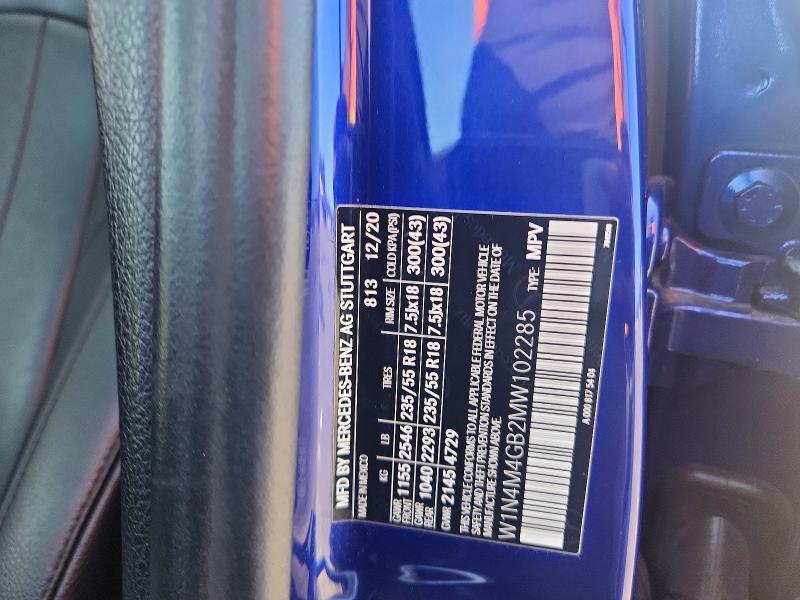 Продажа на аукционе авто 2021 Mercedes-benz Glb, vin: W1N4M4GB2MW102285, номер лота: 70875376