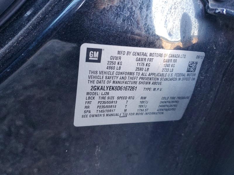 Продажа на аукционе авто 2013 Gmc Terrain, vin: 2GKALYEK8D6167261, номер лота: 70140486