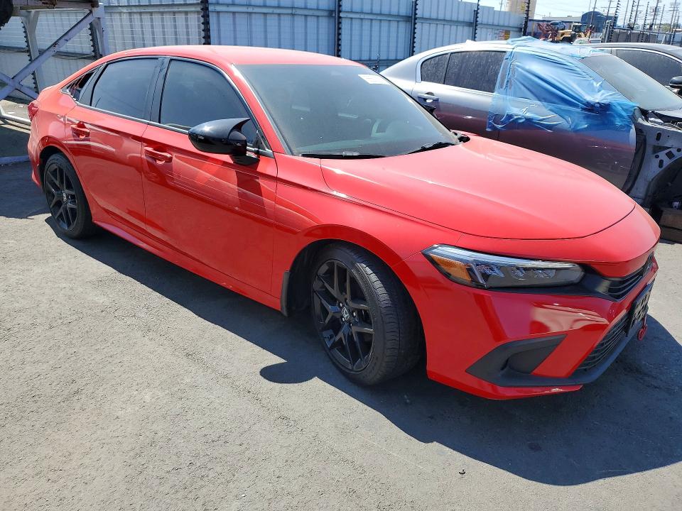 66502566 :رقم المزاد ، 2HGFE2F53RH551673 vin ، 2024 Honda Civic مزاد بيع