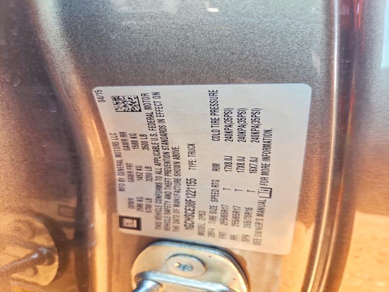 Aukcja sprzedaży 2015 Chevrolet Colorado, vin: 1GCHSCE38F1221155        , numer aukcji: 67919146