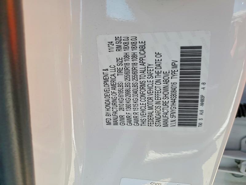 Aukcja sprzedaży 2025 Honda Pilot, vin: 5FNYG1H44SB084016, numer aukcji: 69062866