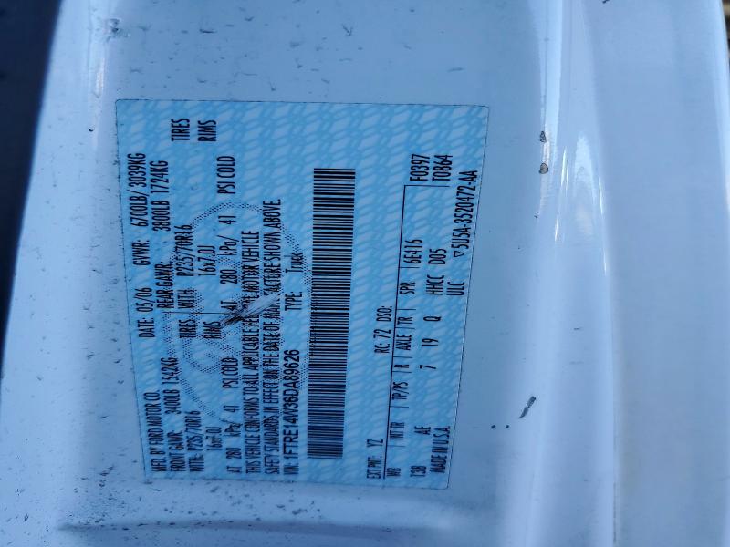 Продаж на аукціоні авто 2006 Ford Econoline, vin: 1FTRE14W36DA89626, номер лоту: 71055956