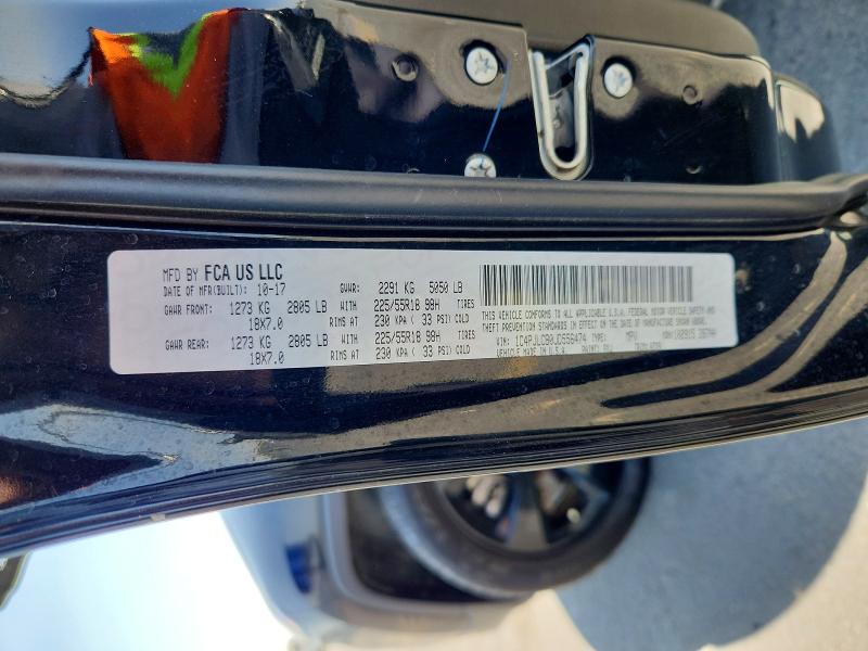 Aukcja sprzedaży 2018 Jeep Cherokee, vin: 1C4PJLCB0JD556474, numer aukcji: 67357296