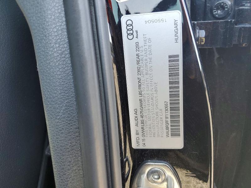 Aukcja sprzedaży 2015 Audi A3, vin: WAUBFGFF1F1130557        , numer aukcji: 69023136