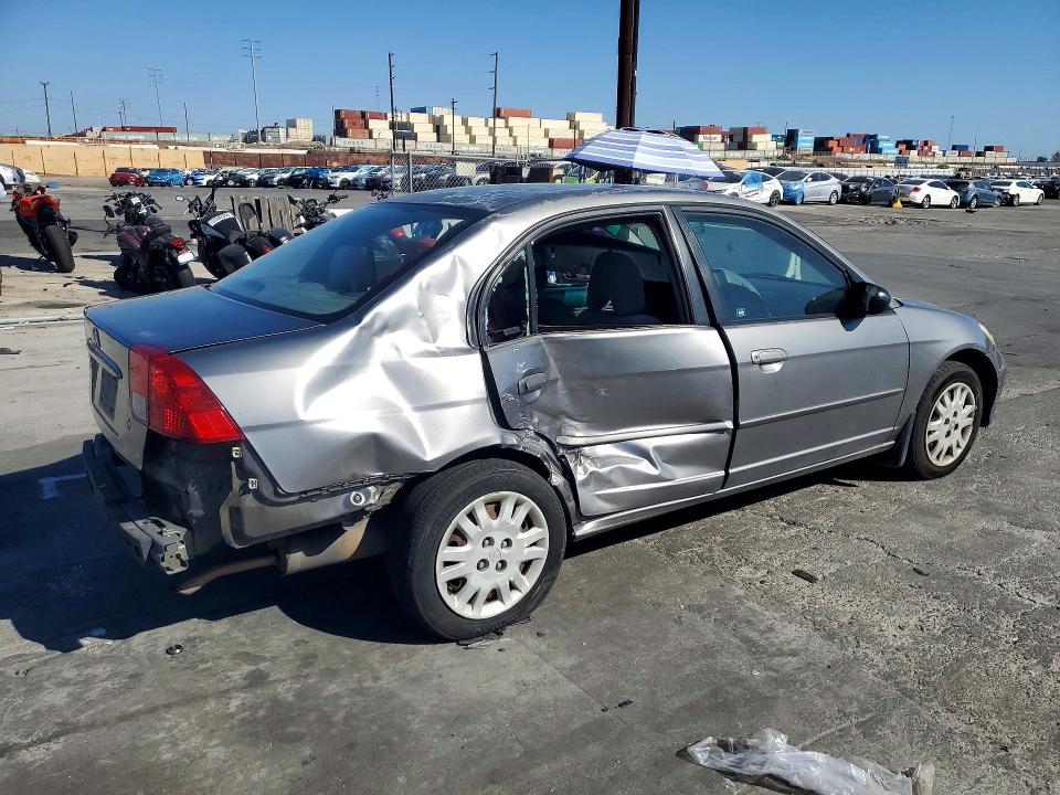 2005 Honda Civic მანქანა იყიდება აუქციონზე, vin: 2HGES16535H593754, აუქციონის ნომერი: 70081606