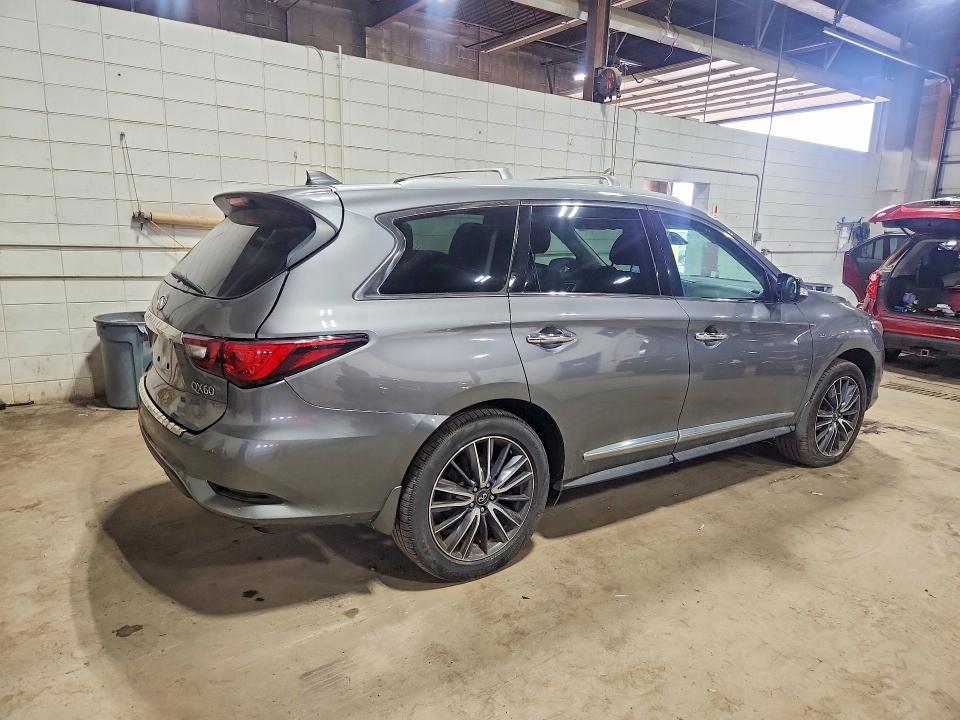 2020 Infiniti Qx60 მანქანა იყიდება აუქციონზე, vin: 5N1DL0MM2LC507163, აუქციონის ნომერი: 68205646