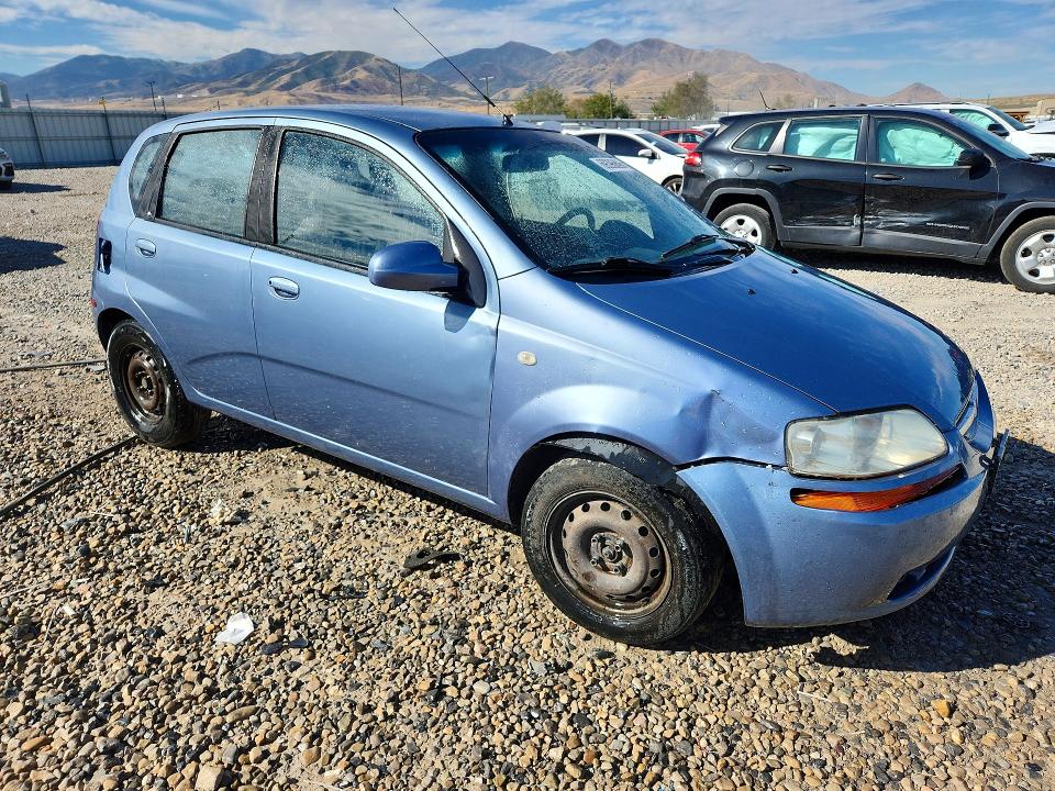 Продажа на аукционе авто 2007 Chevrolet Aveo, vin: KL1TD66617B734006, номер лота: 69396806
