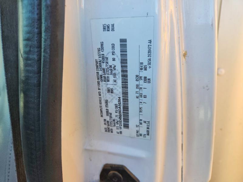 2009 Ford E450 მანქანა იყიდება აუქციონზე, vin: 1FDXE45S09DA10384, აუქციონის ნომერი: 67026566