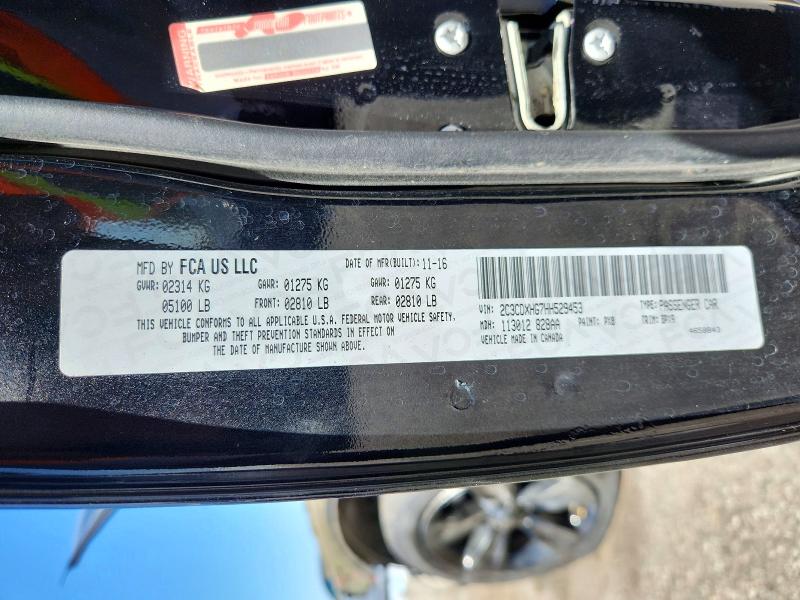Aukcja sprzedaży 2017 Dodge Charger, vin: 2C3CDXHG7HH529453, numer aukcji: 66956646