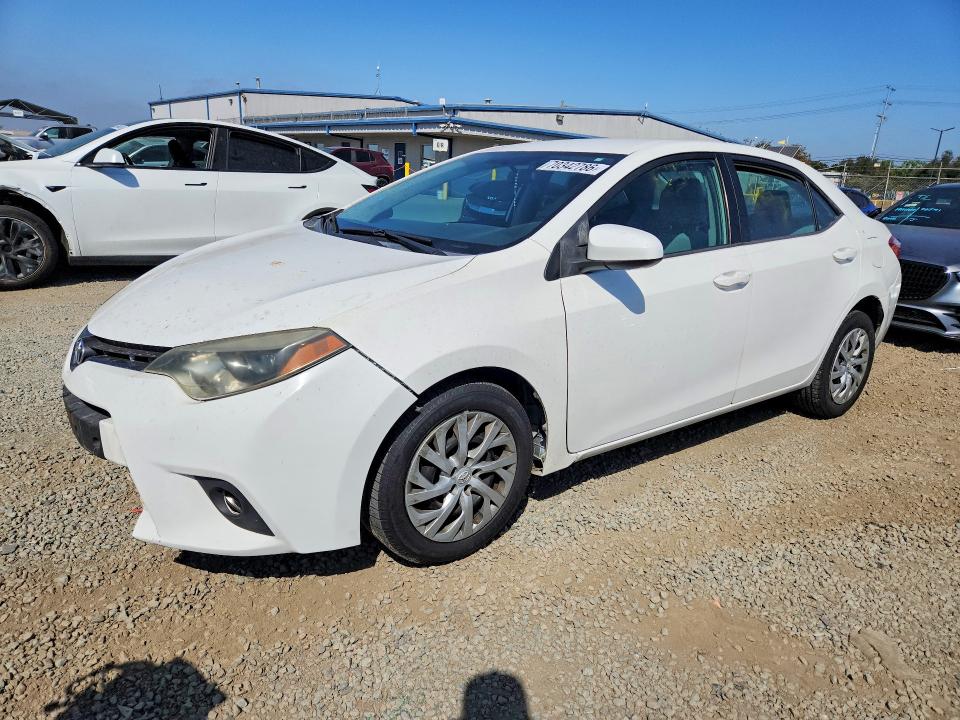 Auction sale of the 2016 Toyota Corolla, vin: 2T1BURHE6GC640117, lot number: 70342786