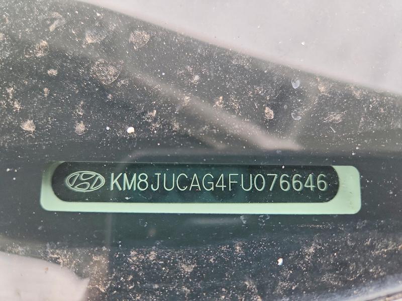2015 Hyundai Tucson მანქანა იყიდება აუქციონზე, vin: KM8JUCAG4FU076646, აუქციონის ნომერი: 70005186
