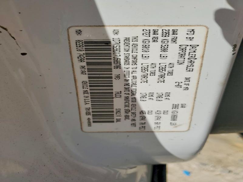 68744116 :رقم المزاد ، 1D7KS28D17J589706 vin ، 2007 Dodge Ram 2500 مزاد بيع
