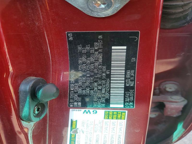 Aukcja sprzedaży 2005 Toyota Highlander, vin: JTEDP21A250084664, numer aukcji: 69241936
