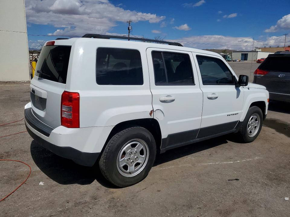 71252886 :رقم المزاد ، 1C4NJPBB1FD264405 vin ، 2015 Jeep Patriot مزاد بيع