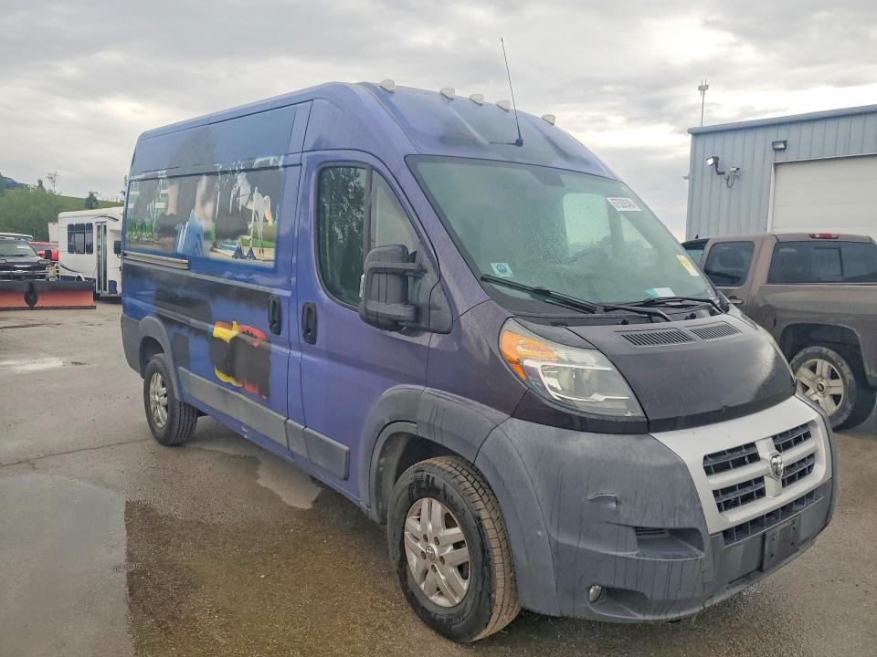 2014 Ram Promaster 2500 მანქანა იყიდება აუქციონზე, vin: 3C6TRVCG4EE109351, აუქციონის ნომერი: 67539346