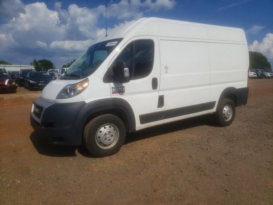 69094406 :رقم المزاد ، 3C6TRVBG5KE518567         vin ، 2019 Ram Promaster 1500 مزاد بيع