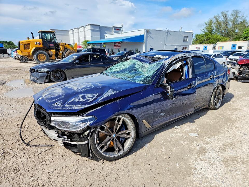 Auction sale of the 2018 Bmw M550xi, vin: WBAJB9C51JB049351, lot number: 66522836