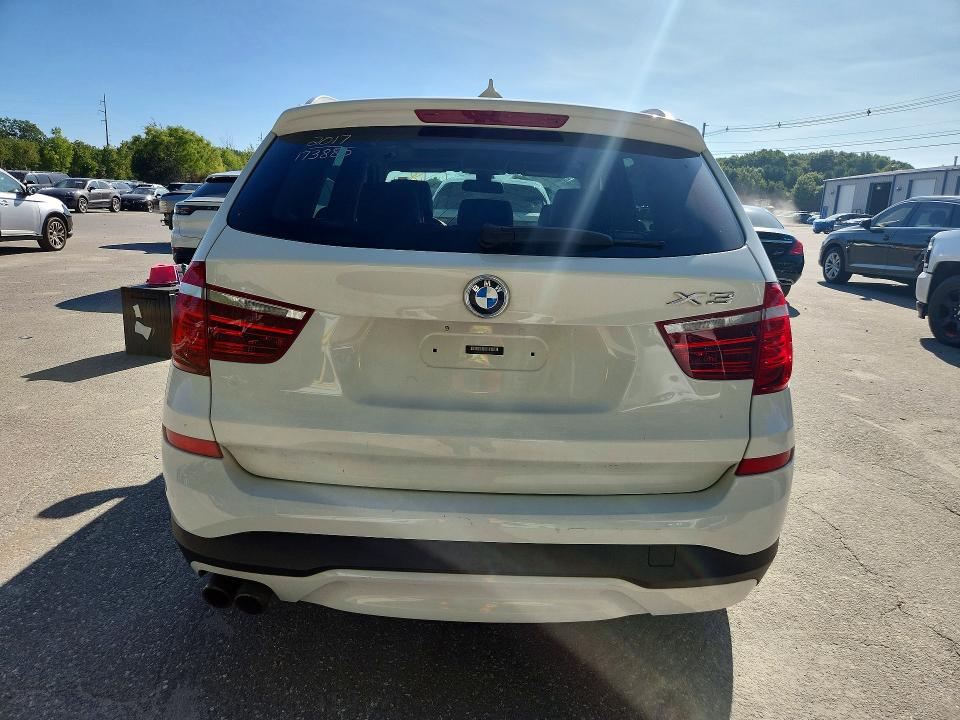 2017 Bmw X3 მანქანა იყიდება აუქციონზე, vin: 5UXWX9C36H0T23110, აუქციონის ნომერი: 68622356