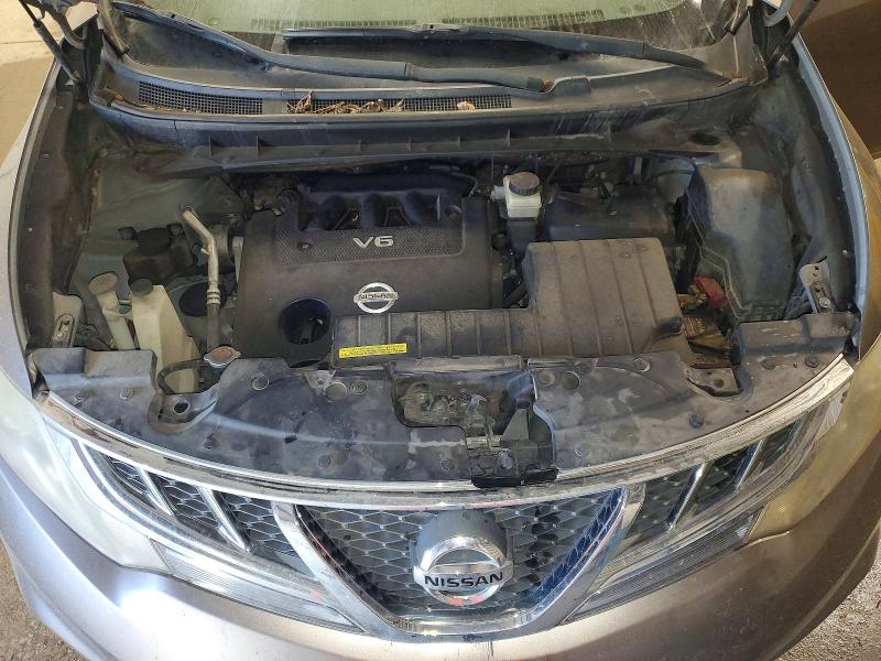 2011 Nissan Murano მანქანა იყიდება აუქციონზე, vin: JN8AZ1MW4BW168937, აუქციონის ნომერი: 70041306